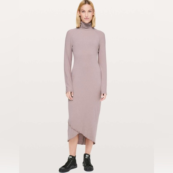 LULULEMON Nai Turtleneck Dress - Picture 1 of 5
